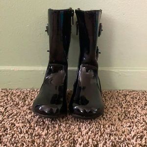 🟢 Kenneth Cole Reaction Penny Quilt Knee High Black 🟢